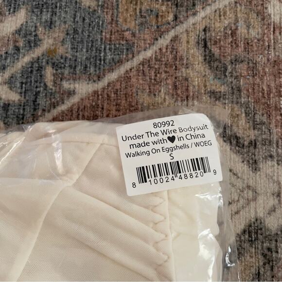 We Are HAH Hot As Hell Free People Back Off Bodysuit Small New - Picture 7 of 11